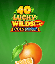 40 Lucky Wilds Hot Coin Boost