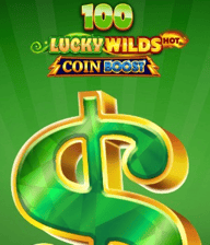 100 Lucky Wilds Hot Coin Boost