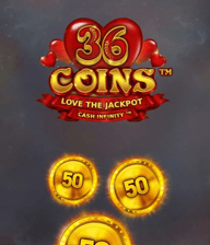 36 Coins Love the Jackpot