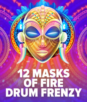 12 Masks of Fire Drum Frenzy