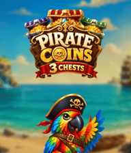 Pirate Coins: 3 Chests