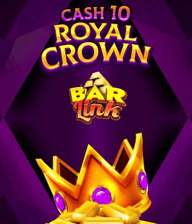 Cash 10 Royal Crown Bar Link
