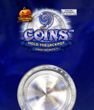 9 Coins Grand Platinum Edition Halloween Jackpots