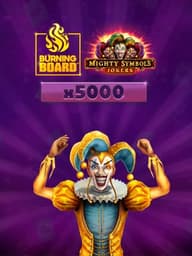 Mighty Symbols: Jokers Burning Board
