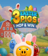 3 Easter Pigs - Hop and Win
