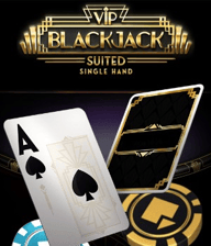 Suited Blackjack Single Hand VIP