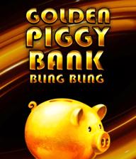 Golden Piggy Bank - Bling Bling