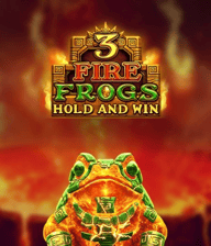 3 Fire Frogs: Hold & Win