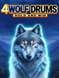4 Wolf Drums Hold and Win